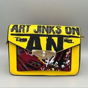 Art Jinks On Shoulder Crossbody Bag